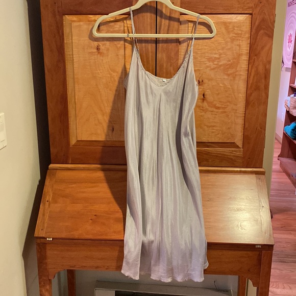 Biya long silk teal blue - Picture 4 of 5